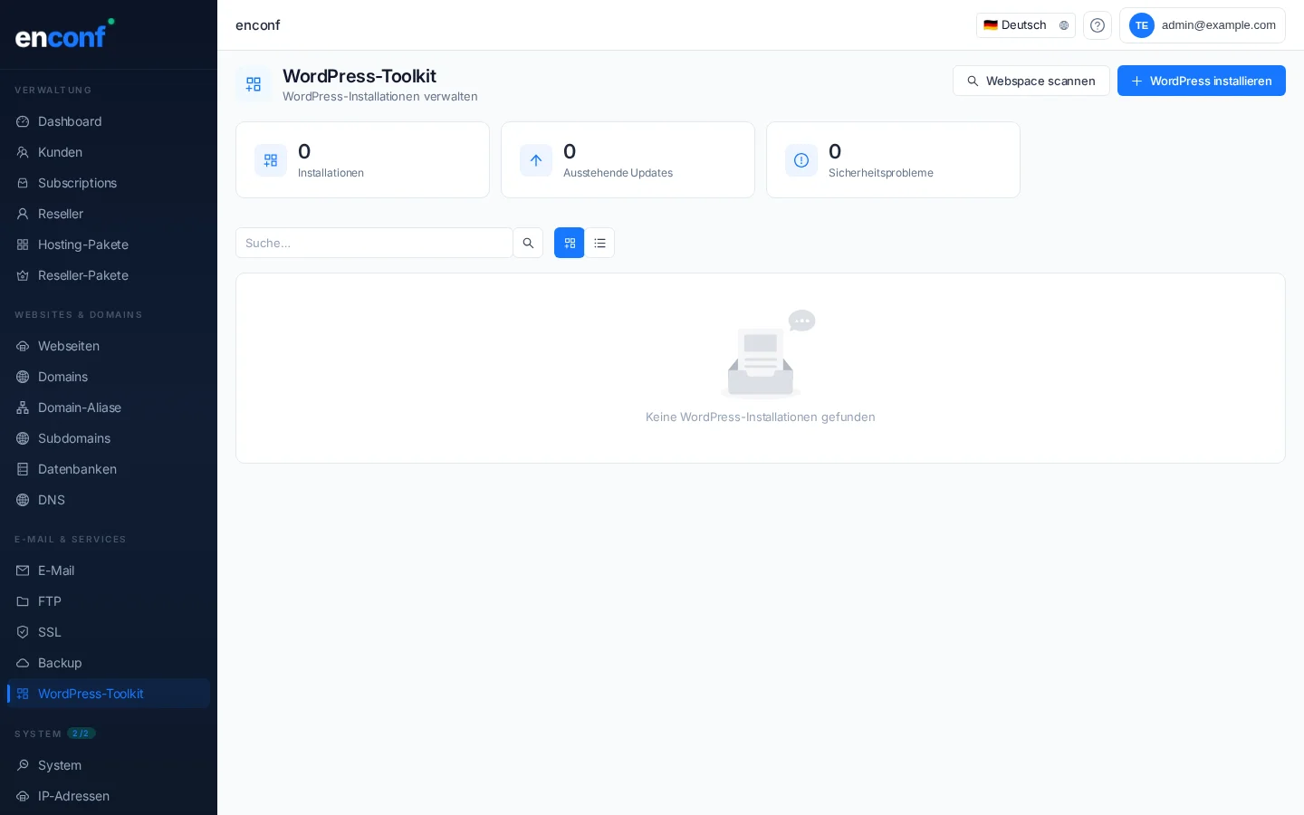WordPress Toolkit — WordPress Hosting Management